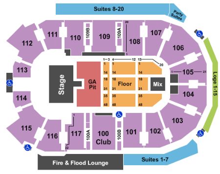 Abbotsford Centre Tickets and Abbotsford Centre Seating Chart - Buy ...