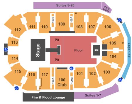 Abbotsford Centre Tickets and Abbotsford Centre Seating Chart - Buy ...