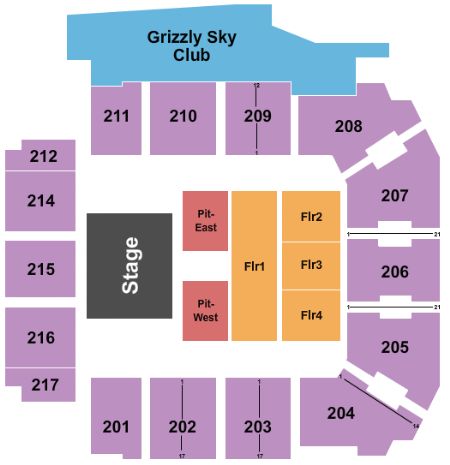 Adams Event Center Tickets And Adams Event Center Seating Chart - Buy 