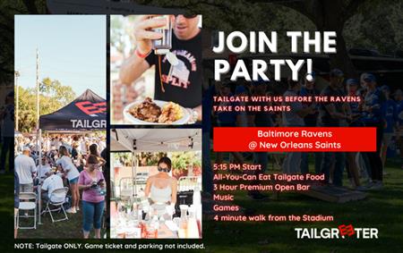 All-Inclusive Tailgate at Caesars Superdome