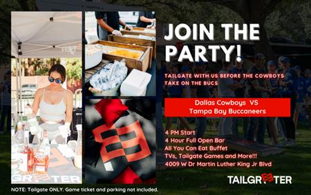 All-Inclusive Tailgates Lot