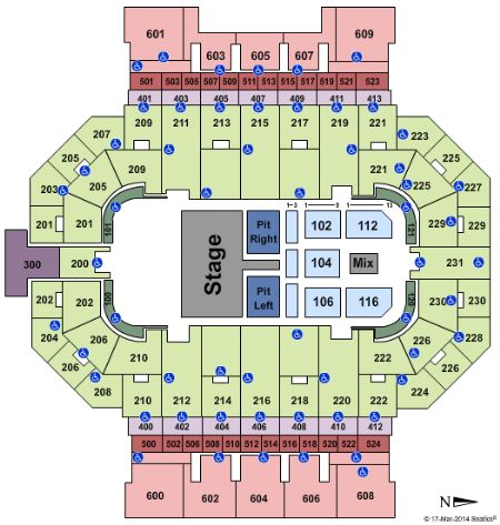 Allen County War Memorial Coliseum Tickets and Allen County War