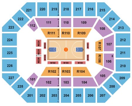 US Cellular Center Tickets and US Cellular Center Seating Chart - Buy ...