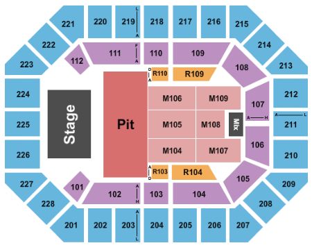 US Cellular Center Tickets and US Cellular Center Seating Chart - Buy ...