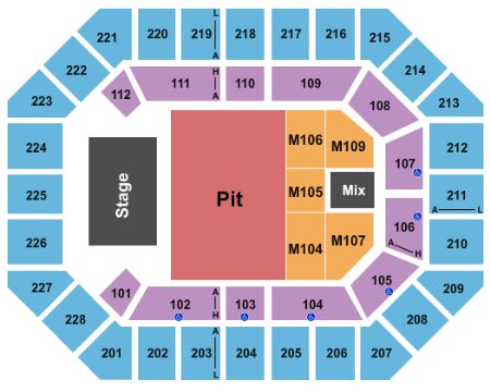 US Cellular Center Tickets and US Cellular Center Seating Chart - Buy ...