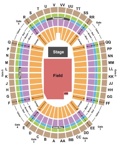 Aloha Stadium Tickets and Aloha Stadium Seating Chart - Buy Aloha ...