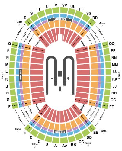 Aloha Stadium Tickets and Aloha Stadium Seating Chart - Buy Aloha ...