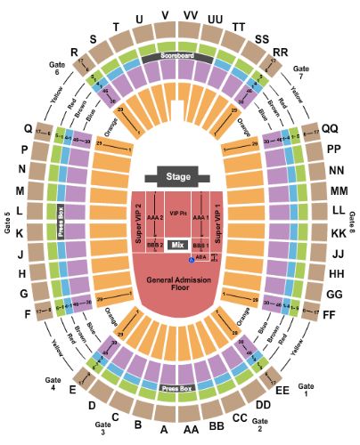 Aloha Stadium Tickets and Aloha Stadium Seating Chart - Buy Aloha ...