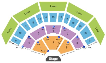 Marcus Amphitheater Tickets and Marcus Amphitheater Seating Chart - Buy ...