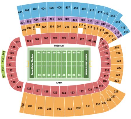 Amon Carter Stadium Tickets and Amon Carter Stadium Seating Chart - Buy ...