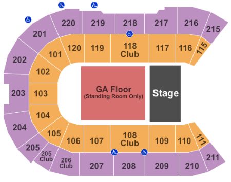 Angel Of The Winds Arena Seating Chart