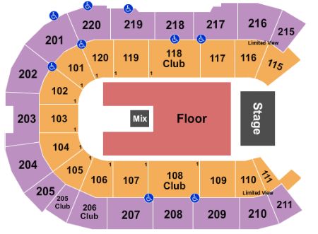 Comcast Arena At Everett Tickets and Comcast Arena At Everett Seating ...