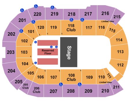 Comcast Arena At Everett Tickets and Comcast Arena At Everett Seating ...