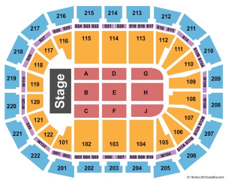 Manchester Arena Tickets And Manchester Arena Seating Chart Buy   Ao Arena End Stage 7068 