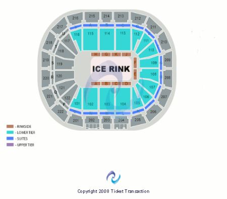 arena manchester seating tickets stub ga stage floor end charts