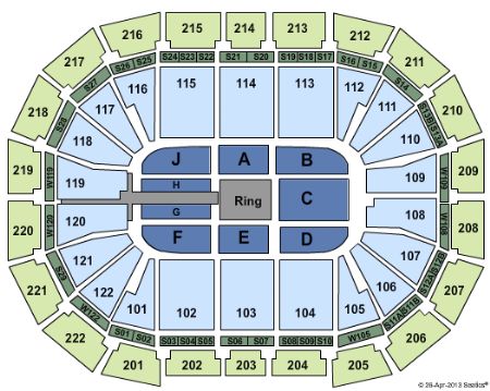 Manchester Arena Tickets and Manchester Arena Seating Chart - Buy ...