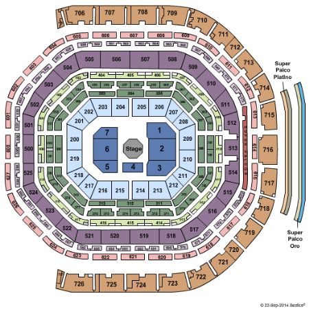 Arena Ciudad de México Tickets and Arena Ciudad de México Seating Chart ...