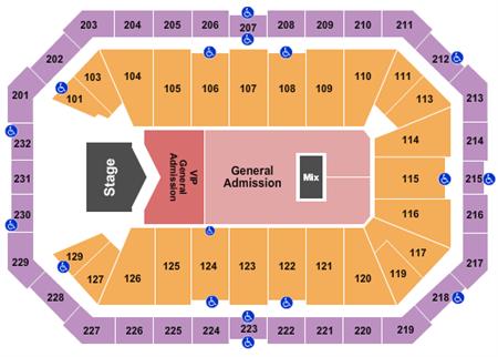 Endstage GA & VIP Floor