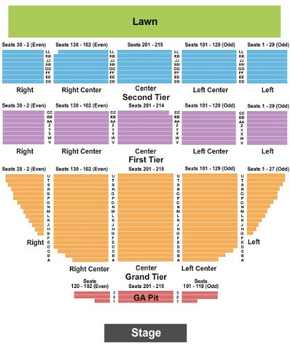 Artpark Mainstage Tickets and Artpark Mainstage Seating Chart - Buy ...