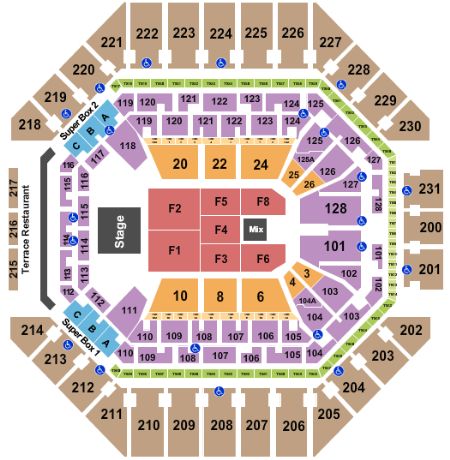 AT&T Center Tickets and AT&T Center Seating Chart - Buy AT&T Center San ...