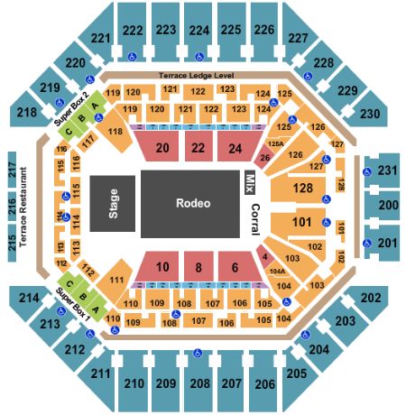 AT&T Center Tickets and AT&T Center Seating Chart - Buy AT&T Center San ...