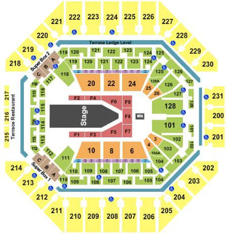 AT&T Center Tickets and AT&T Center Seating Chart - Buy AT&T Center San ...