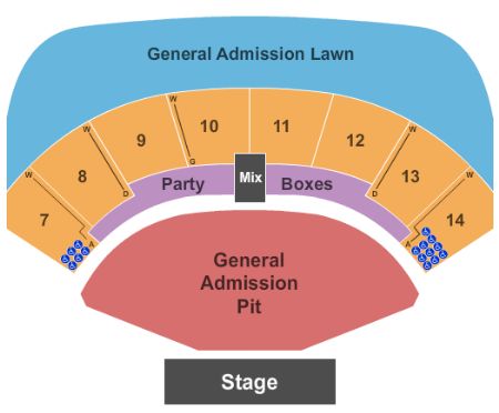 Azura Amphitheater Tickets And Azura Amphitheater Seating Chart - Buy ...