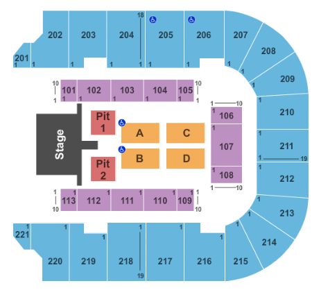 BancorpSouth Arena Tickets and BancorpSouth Arena Seating Chart - Buy ...