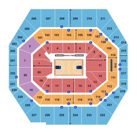 Bankers Life Fieldhouse Tickets and Bankers Life Fieldhouse Seating ...