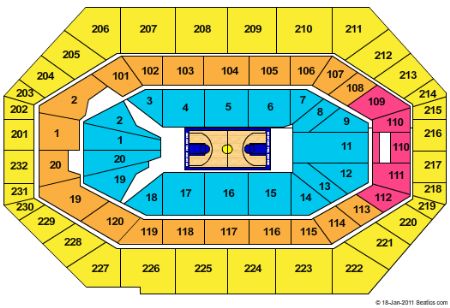 Janet Jackson Bankers Life Seating Chart