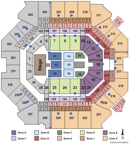 Barclays Center Tickets and Barclays Center Seating Chart - Buy ...