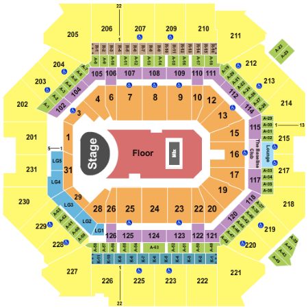 Kacey Musgraves, Lord Huron & Nickel Creek Brooklyn Tickets - Section ...