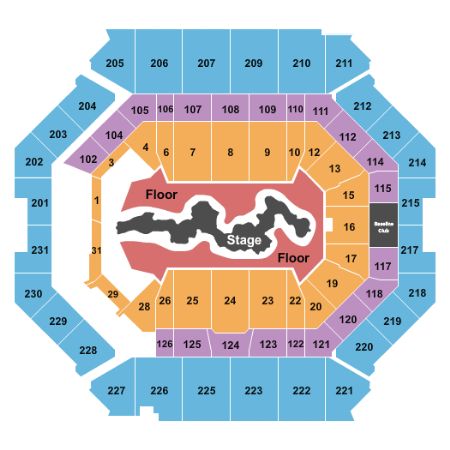 Travis Scott Brooklyn Tickets - Section 222 Row 8 - 12/19/2023 ...