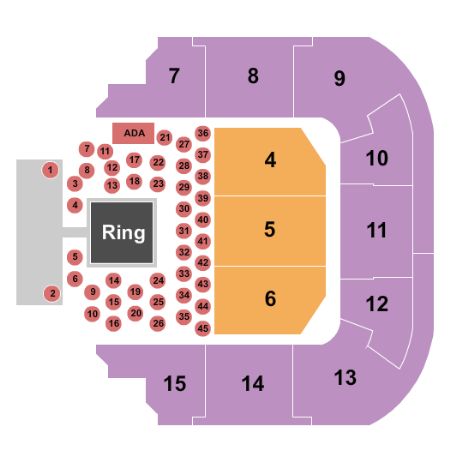 Bell Auditorium Tickets and Bell Auditorium Seating Chart - Buy Bell ...