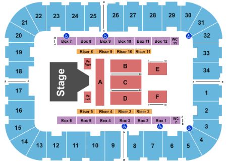 Berglund Center Coliseum Tickets and Berglund Center Coliseum Seating