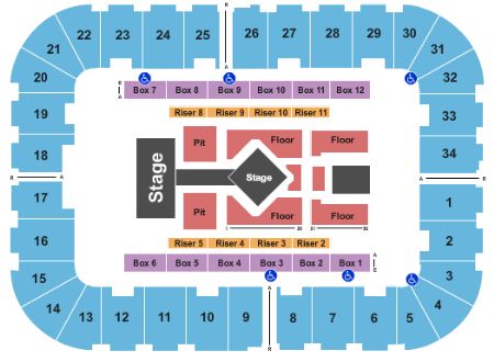 Berglund Center Coliseum Tickets and Berglund Center Coliseum Seating