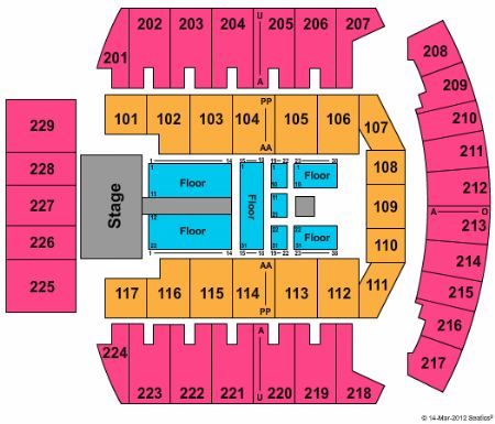 Bismarck Civic Center Tickets and Bismarck Civic Center Seating Chart ...