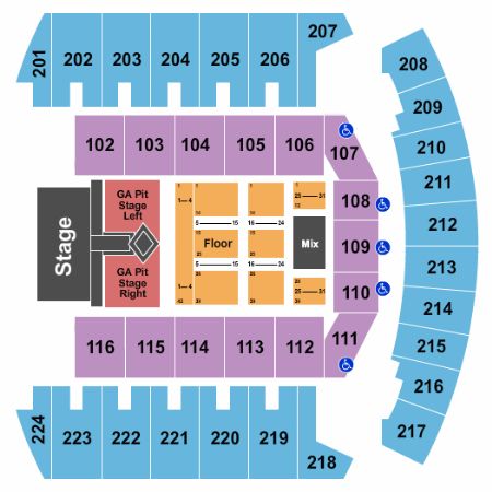 Bismarck Civic Center Tickets and Bismarck Civic Center Seating Chart ...