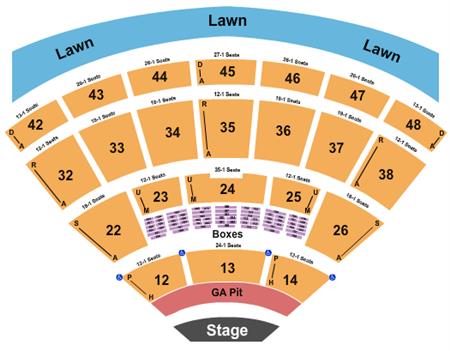 Blossom Music Center Tickets and Blossom Music Center Seating Chart - Buy Blossom Music Center