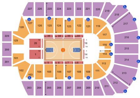 Blue Cross Arena Tickets and Blue Cross Arena Seating Chart - Buy Blue ...