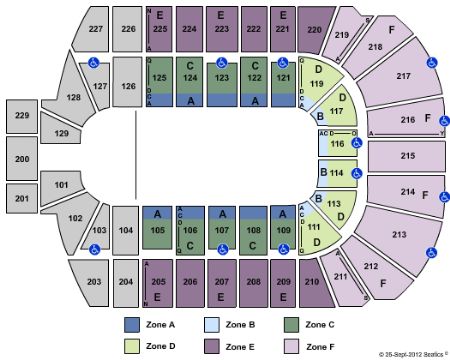 Blue Cross Arena Tickets and Blue Cross Arena Seating Chart - Buy Blue ...