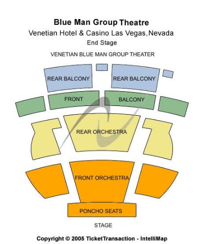 The Venetian Theatre Las Vegas Seating Chart