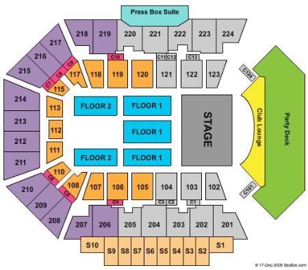 Bmo Harris Bank Center Seating Chart