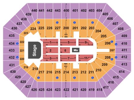 bmo harris bradley center seating chart rows