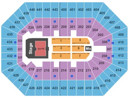 map of bmo harris bradley center