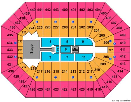 BMO Harris Bradley Center Tickets and BMO Harris Bradley Center Seating ...