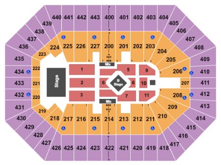 BMO Harris Bradley Center Tickets and BMO Harris Bradley Center Seating ...