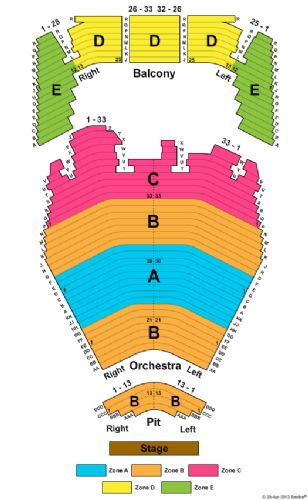 Bob Carr Performing Arts Centre Orlando Fl Seating Chart