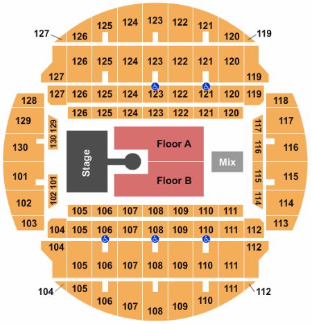 Bojangles Coliseum Tickets And Bojangles Coliseum Seating Chart - Buy ...