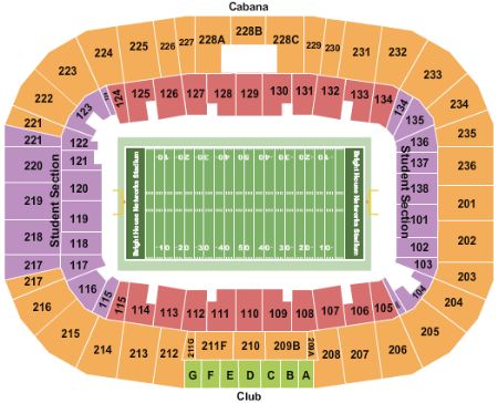 Bright House Networks Stadium Tickets And Bright House Networks Stadium Seating Chart Buy Bright House Networks Stadium Orlando Tickets Fl At Stub Com